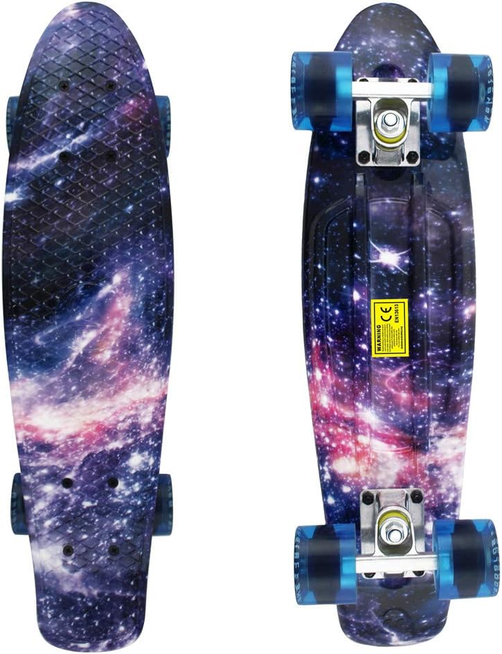 Skateboards Complete 22 Inch Mini Cruiser Retro - Image 5
