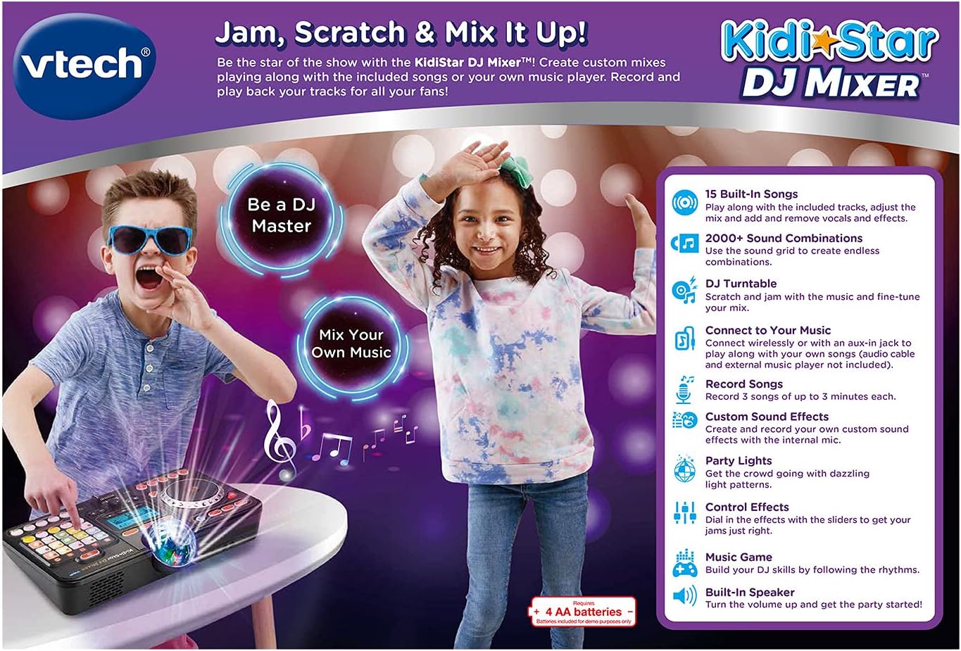VTech Kidi Star DJ Mixer - Image 3