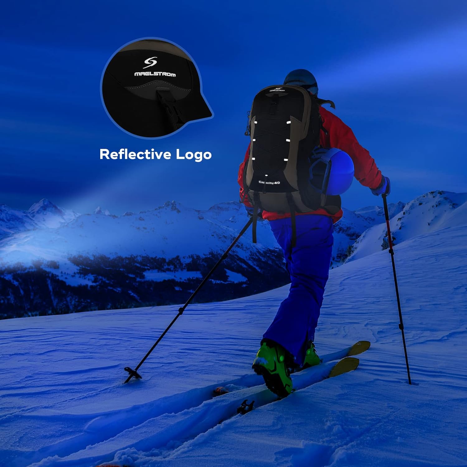 Maelstrom Hiking Backpack,Camping Backpack - Image 4