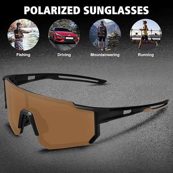 STORYCOAST Polarized Sports Sunglasses for Men Women - Image 3