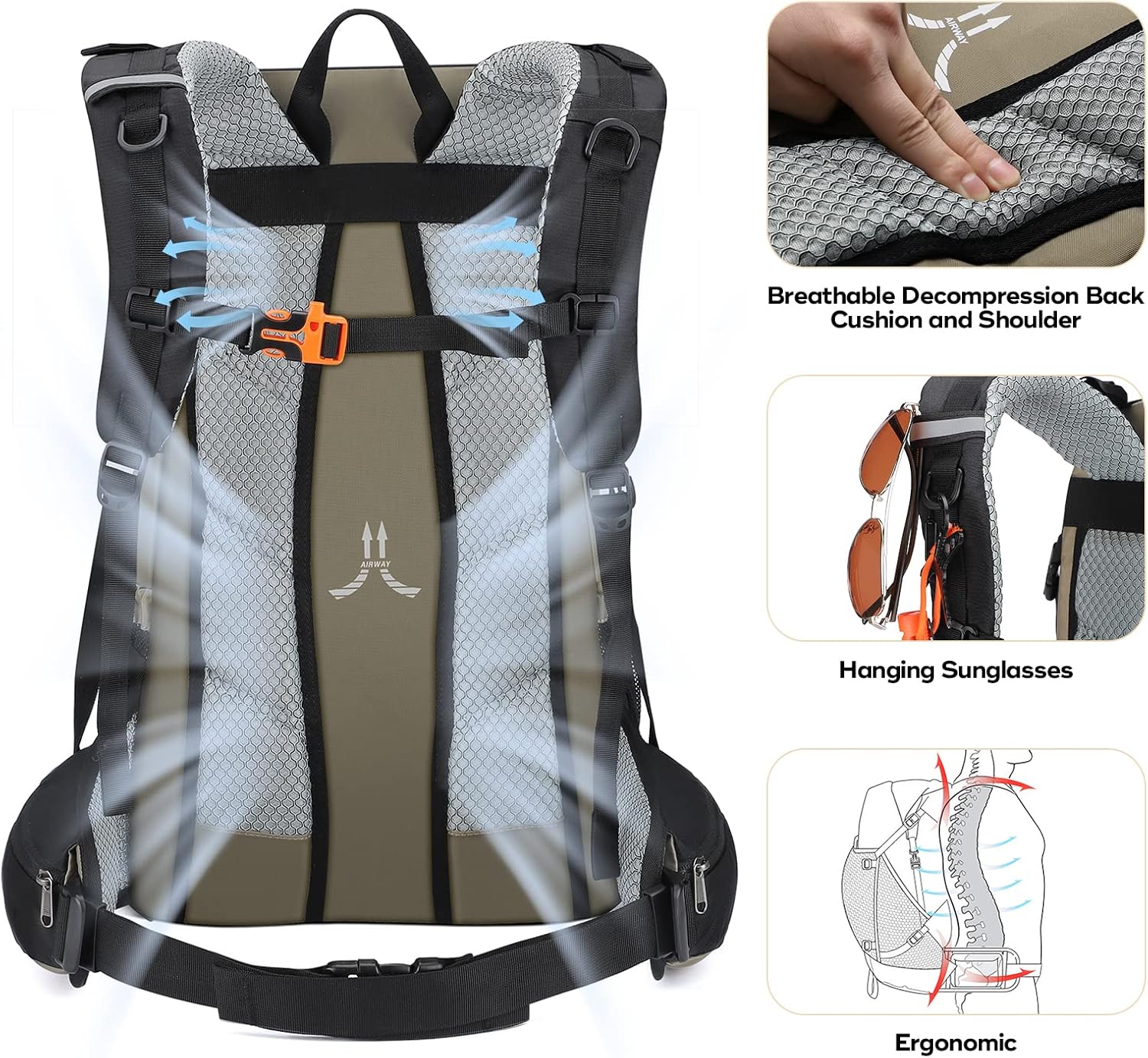Maelstrom Hiking Backpack,Camping Backpack - Image 5