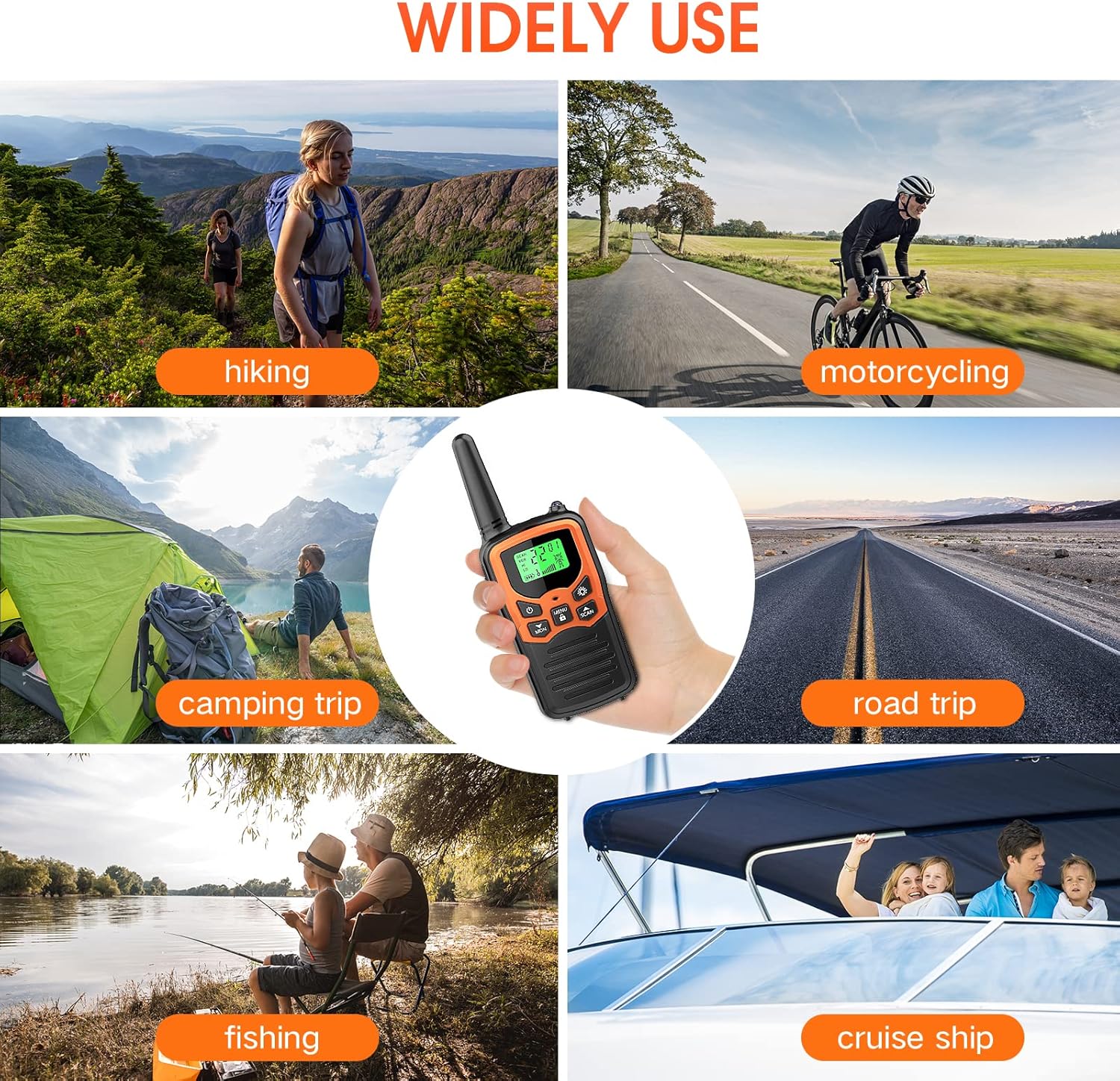 Walkie Talkies, MOICO Long Range Walkie Talkies - Image 3